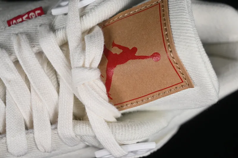 All categories Air Jordan Jordan series basketball shoes Air Jordan 4 GX foreign trade version Levi’s x Air Jordan 4 Denim AJ4 Joe 4 Levis joint basketball shoes AO2571-100